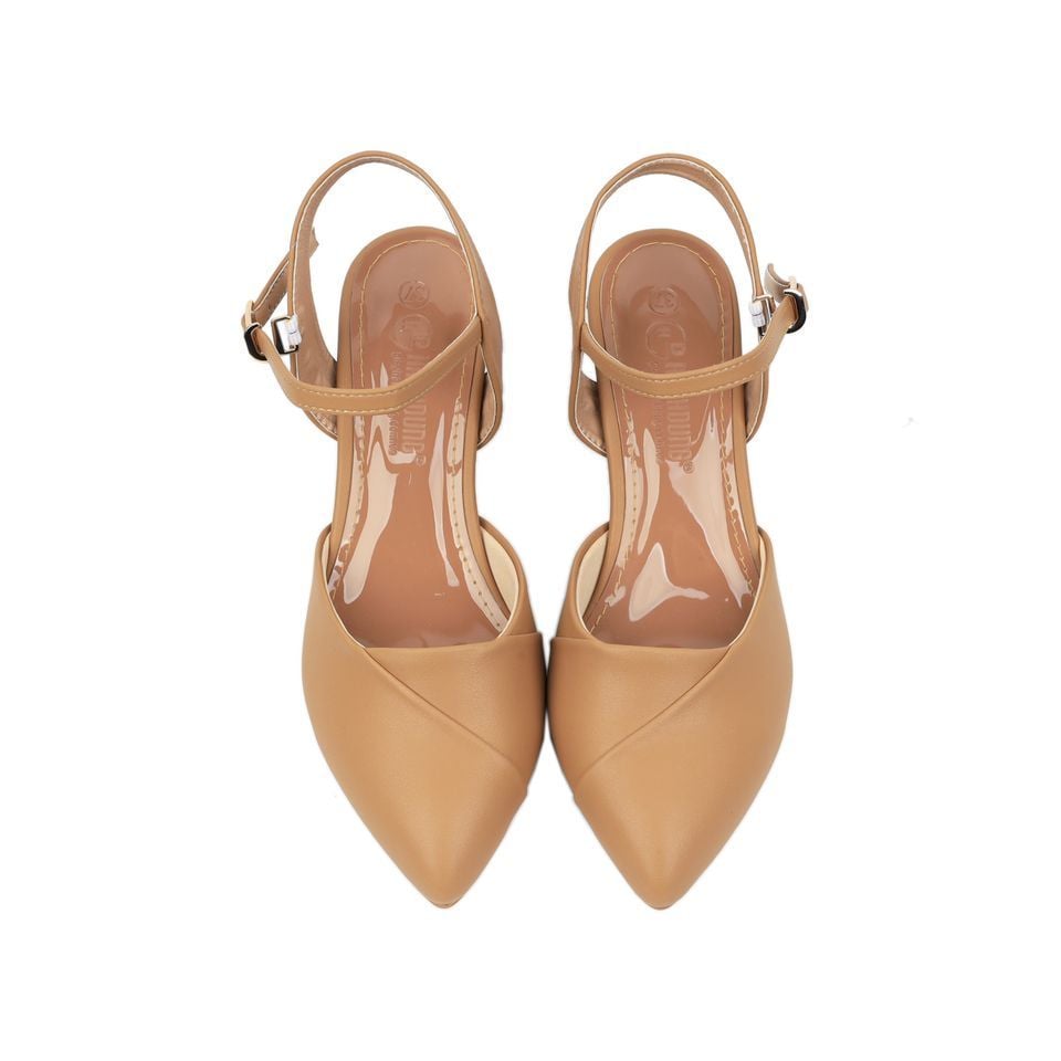 Sandal Cao Gót Hạnh Dung Mũi Nhọn Đắp HD04685AD