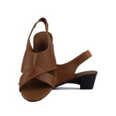 Sandal Cao Gót Hạnh Dung Bản Chéo HD04763AD