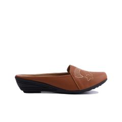 Dép Bít Mũi Hạnh Dung Thêu Ngôi Sao HD04765AD