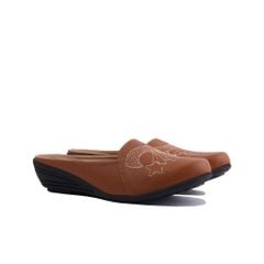 Dép Bít Mũi Hạnh Dung Thêu Ngôi Sao HD04765AD