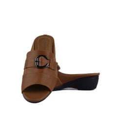 Dép Xuồng Hạnh Dung Da Bản Lớn Phối Phụ Kiện HD04766AD