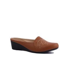 Dép Bít Mũi Hạnh Dung Chỉ Thêu HD04778AD