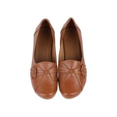 Giày Đế Xuồng Hạnh Dung Quai Đục Lỗ Phối Bông HD04821AD