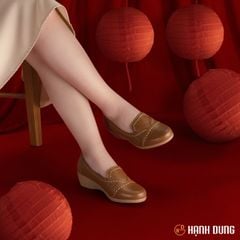 Giày Đế Xuồng Hạnh Dung May Chỉ Viền HD04825AD