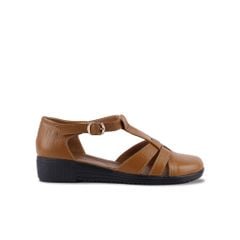 Sandal Xuồng Hạnh Dung Mũi Tròn T-Strap HD04848AD
