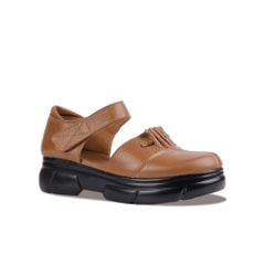 Sandal Xuồng Hạnh Dung Bít Mũi Quai Nhún HD04904AD