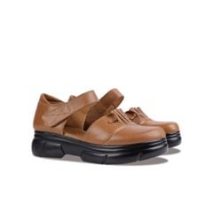 Sandal Xuồng Hạnh Dung Bít Mũi Quai Nhún HD04904AD