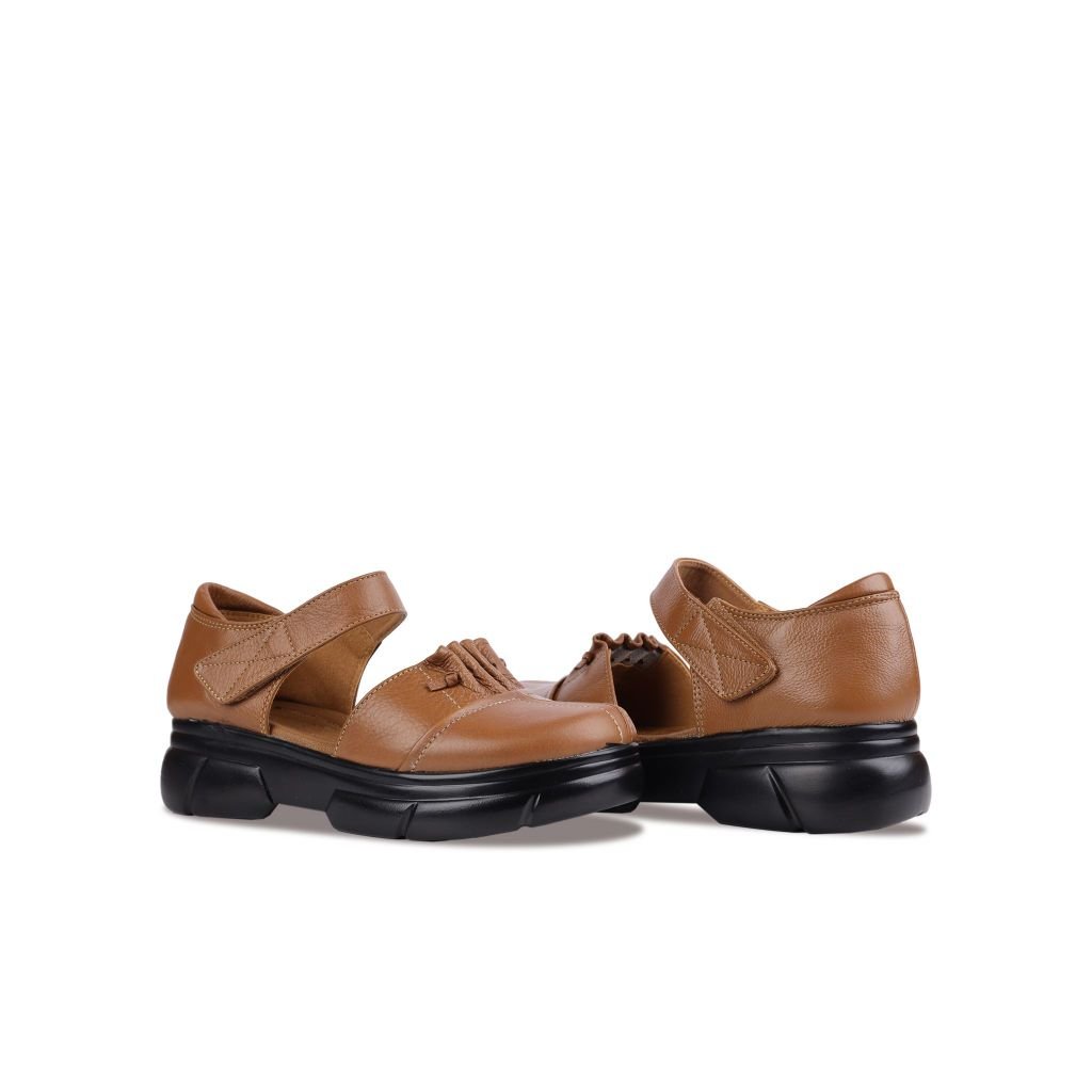 Sandal Xuồng Hạnh Dung Bít Mũi Quai Nhún HD04904AD