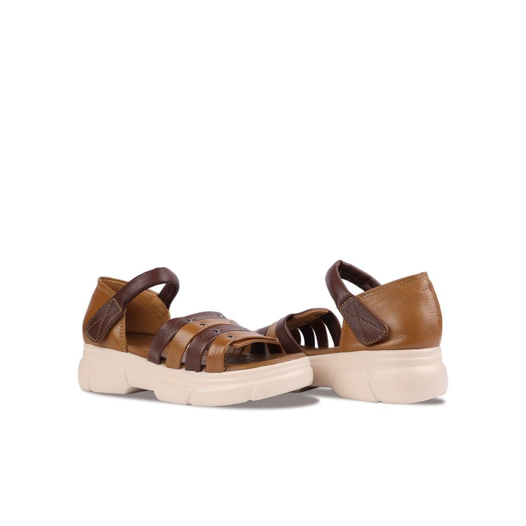 Sandal Xuồng Hạnh Dung Quai Ngang Cách Điệu HD04906AD