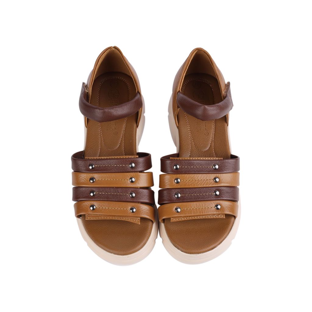 Sandal Xuồng Hạnh Dung Quai Ngang Cách Điệu HD04906AD