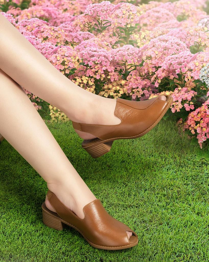 Sandal Cao Gót Hạnh Dung Gót Vân Bảng To HD04941AD