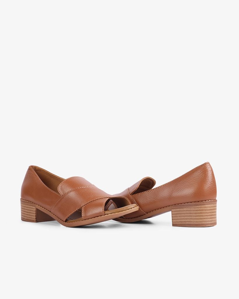 Giày Hở Mũi Hạnh Dung Quai Bản Cách Điệu HD04942AD