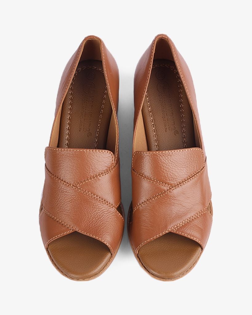 Giày Hở Mũi Hạnh Dung Quai Bản Cách Điệu HD04942AD