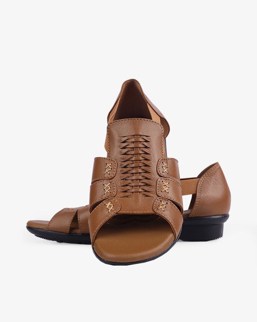 Sandal Xẹp Hạnh Dung Quai Đan Cách Điệu HD04944AD