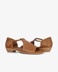 Sandal Cao Gót Hạnh Dung Bản Ngang Cắt Laser HD04960AD