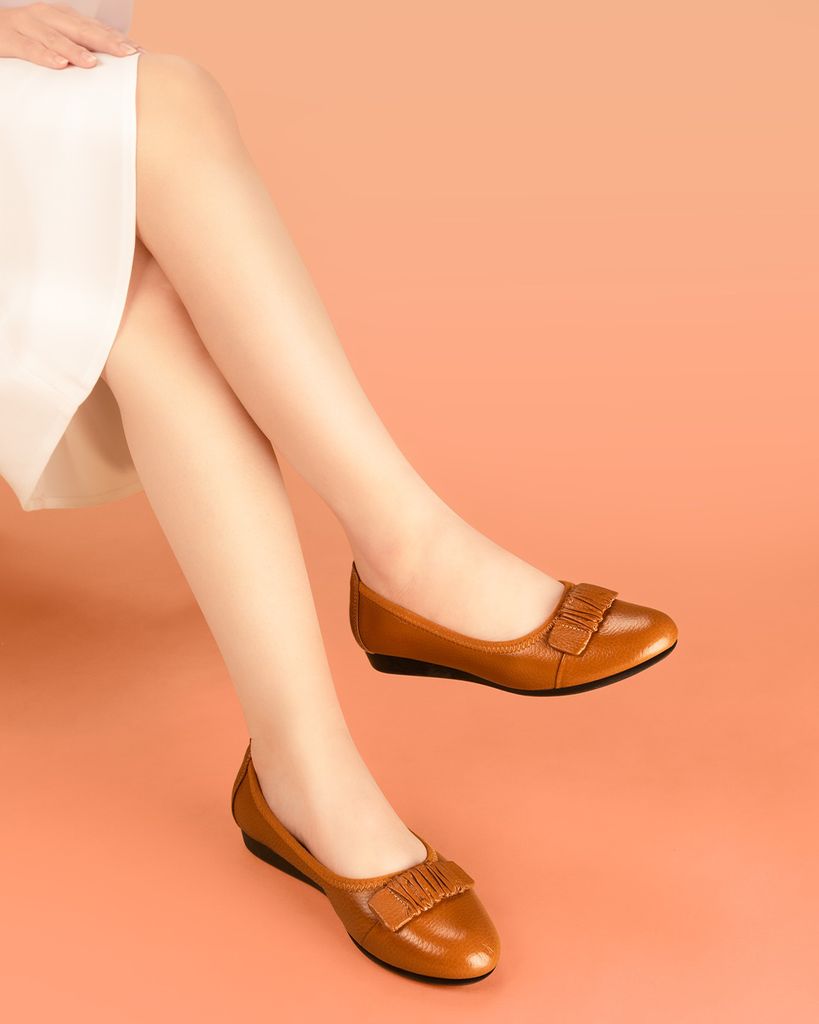 Giày Búp Bê Hạnh Dung Nơ Cách Điệu HD04962AD