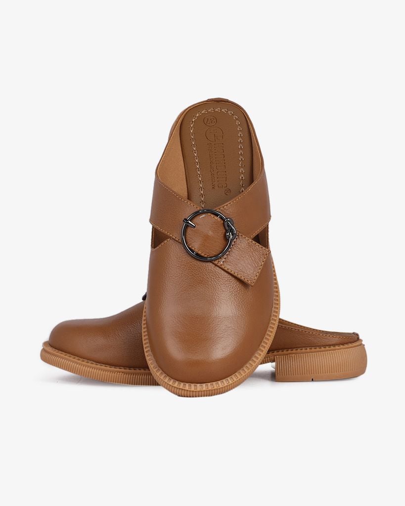 Dép Bít Mũi Hạnh Dung Mũi Tròn HD04965AD