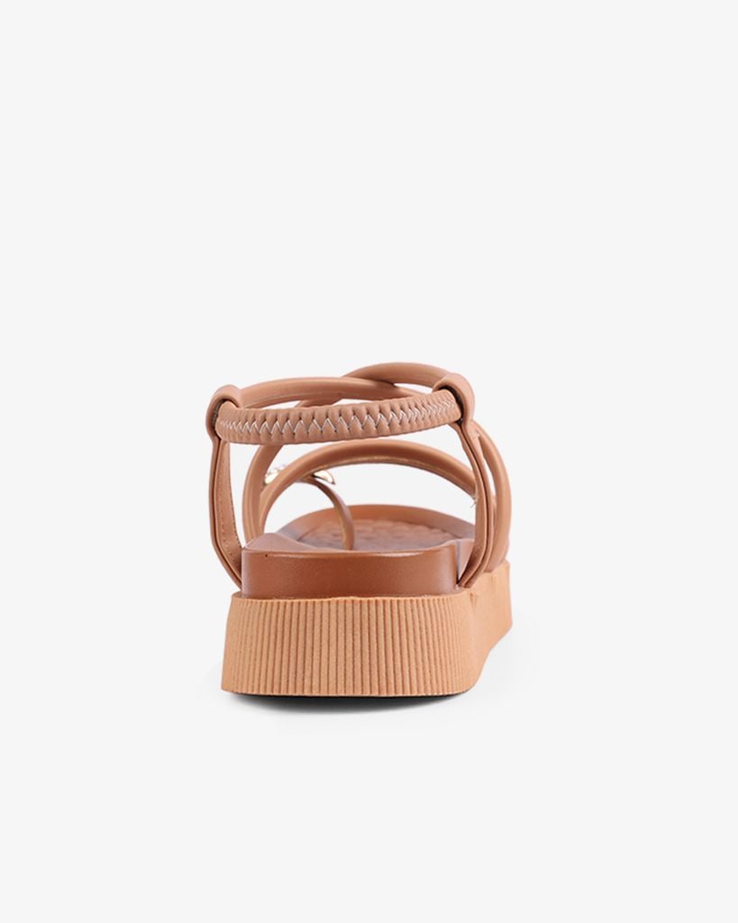 Sandal Xuồng Hạnh Dung Quai Đan Chéo Hậu Thun HD1106AV