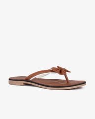 Dép Xẹp Hạnh Dung Kẹp Nơ Quai Mảnh HD1137AV