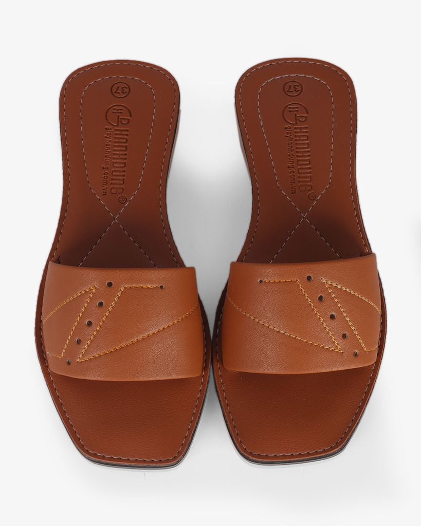 Dép Xẹp Hạnh Dung Quai Bản Cách Điệu HD1138AV