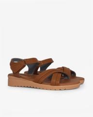Sandal Đế Xuồng Hạnh Dung Quai Chéo Viền Chỉ HD1148AV