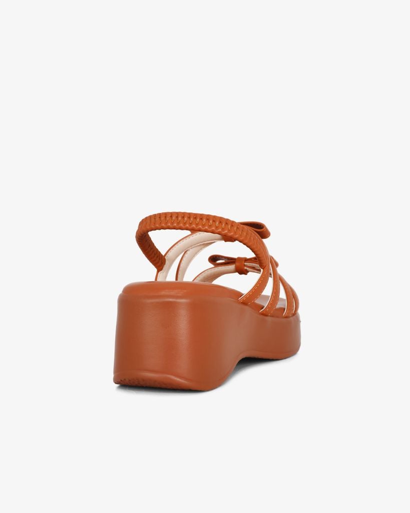 Sandal Đế Xuồng Hạnh Dung Quai Nơ Hậu Thun HD1159AV