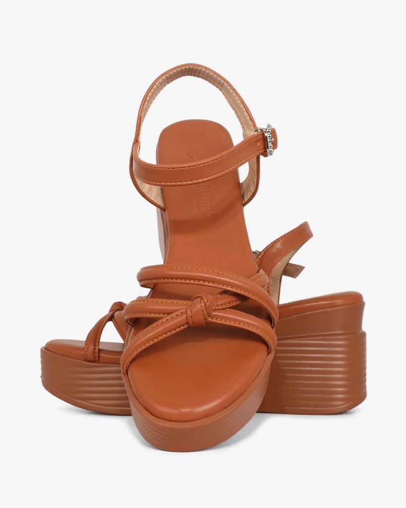 Sandal Đế Xuồng Hạnh Dung Quai Mảnh Chéo Rút HD1160AV