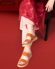 Dép Đế Xuồng Hạnh Dung Quai Nhị Ngang Bản Lớn HD1167AV