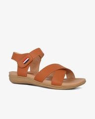 Sandal Đế Xuồng Hạnh Dung Quai Chéo Hậu Dán HD1168AV