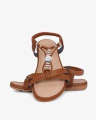 Sandal Xẹp Hạnh Dung Quai Chữ T Phối Đá Sang Trọng HD1177AV