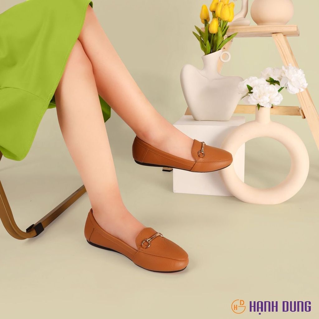 Giày Búp Bê Hạnh Dung Khóa ngang HD2219AX