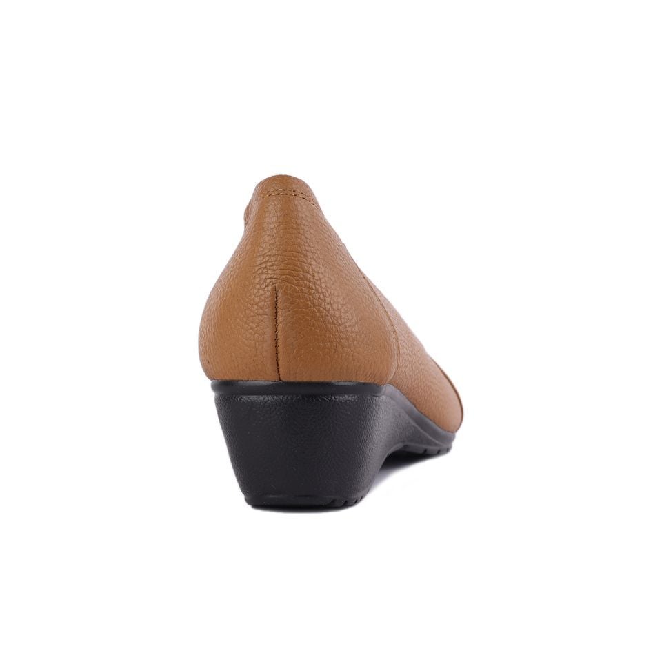Giày Đế Xuồng Hạnh Dung  Mũi Tròn Thêu Chỉ HD2223AX