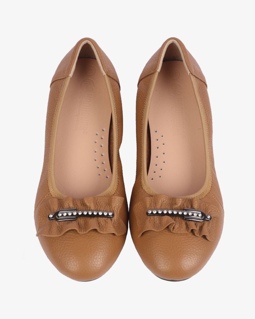 Giày Búp Bê Hạnh Dung Nơ Khóa Cách Điệu HD2225AX