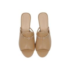 Dép Cao Gót Hạnh Dung Bản Lớn Xoàn HD27132BI
