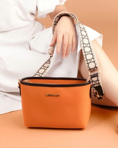 Túi Đeo Vai Hạnh Dung Họa Tiết Sang Trọng HD2829BC