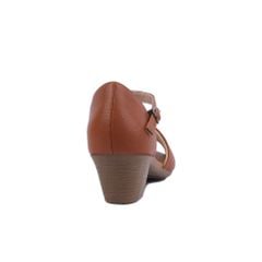 Sandal Cao Gót Hạnh Dung Bản Ngang Bít Hậu HD29125AY