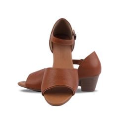 Sandal Cao Gót Hạnh Dung Bản Ngang Bít Hậu HD29125AY
