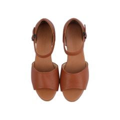 Sandal Cao Gót Hạnh Dung Bản Ngang Bít Hậu HD29125AY