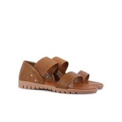 Sandal Đế Xẹp Hạnh Dung Bản Ngang Bít Hậu HD29129AY