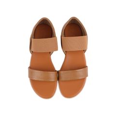 Sandal Đế Xẹp Hạnh Dung Bản Ngang Bít Hậu HD29129AY