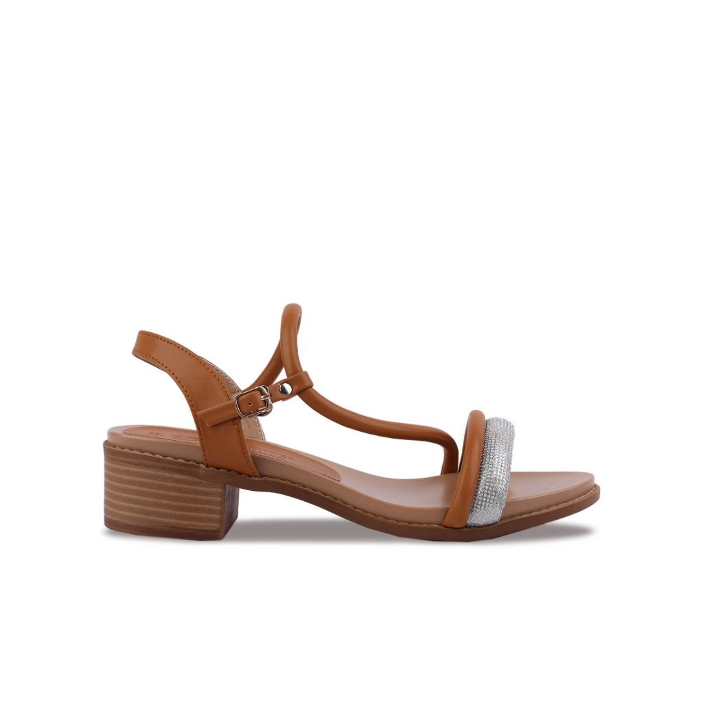 Sandal Cao Gót Hạnh Dung Quai Dây Mảnh HD29132AY