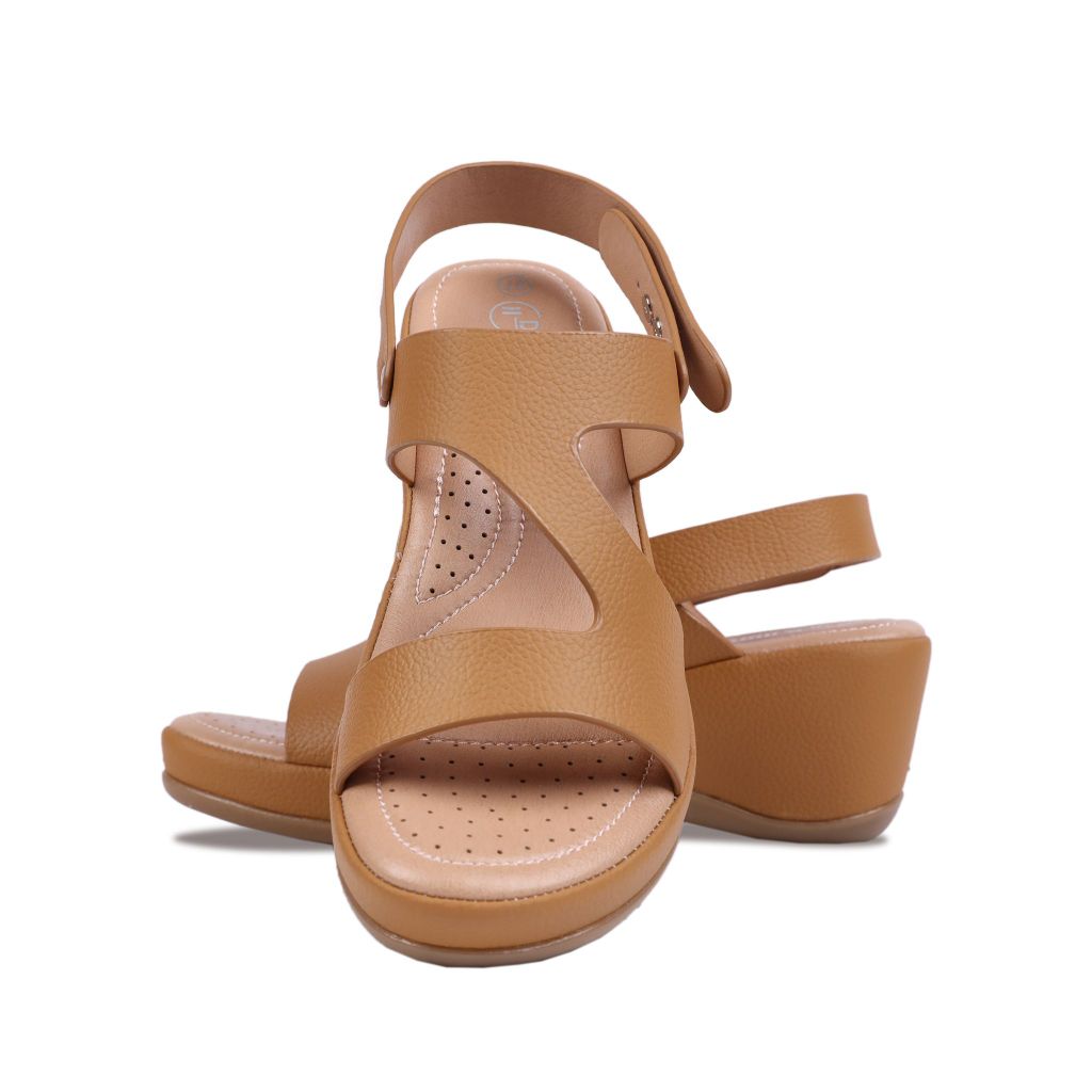 Sandal Xuồng Hạnh Dung Quai Gợn Sóng Đế Mềm Mại HD29140AY