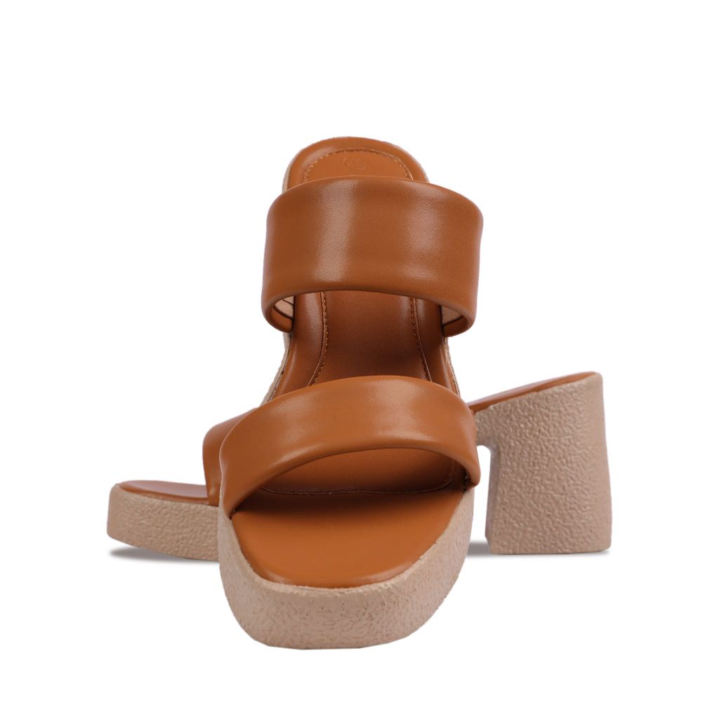 Dép Cao Gót Hạnh Dung Quai Nhị Ngang HD29141AY