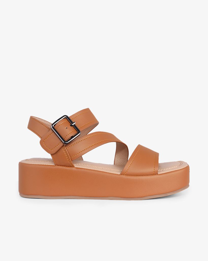 Sandal Xuồng Hạnh Dung Quai Bản Đối Xứng HD29162AY