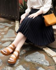 Sandal Xuồng Hạnh Dung Quai Bản Đối Xứng HD29162AY