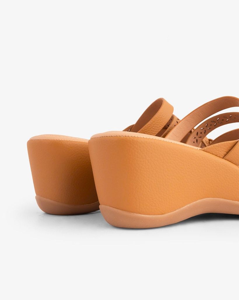 Dép Đế Xuồng Hạnh Dung Dây Đan Họa Tiết HD29166AY