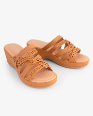 Dép Đế Xuồng Hạnh Dung Dây Đan Họa Tiết HD29166AY