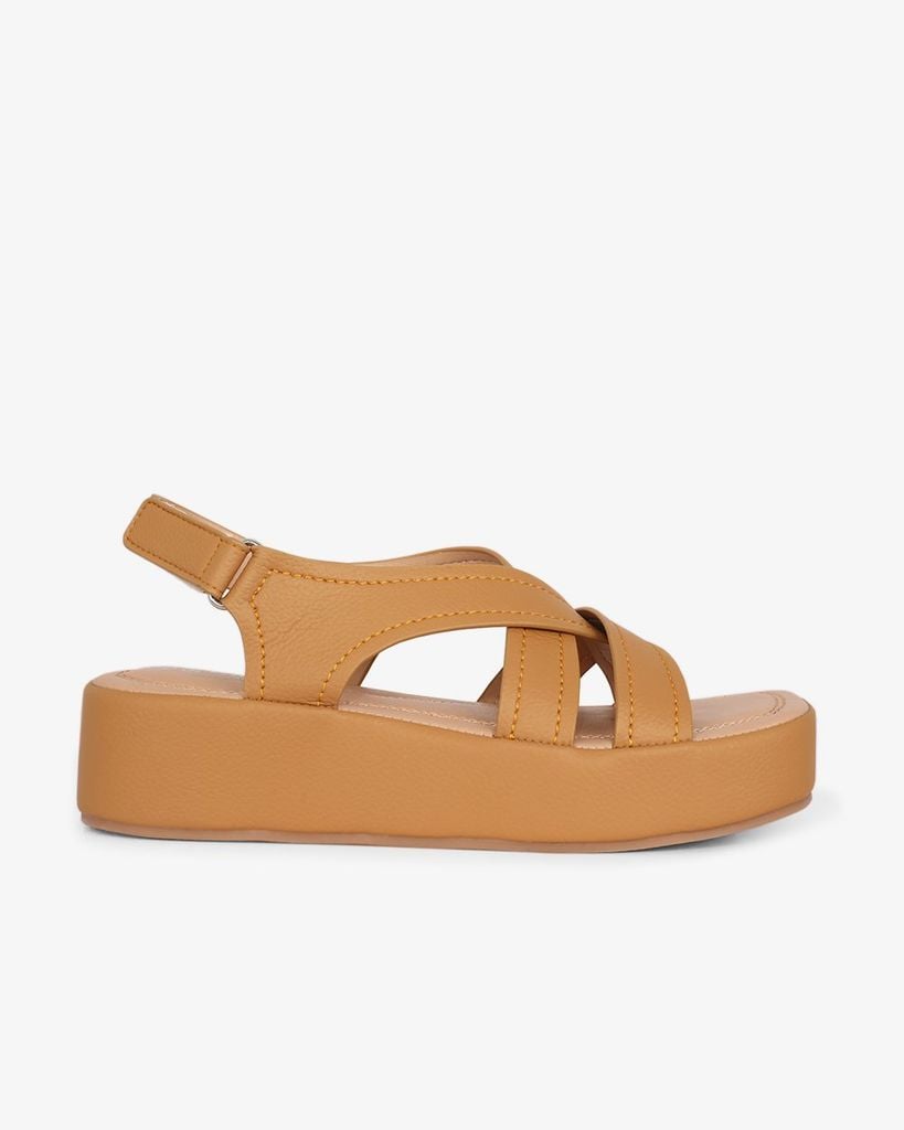 Sandal Đế Xuồng Hạnh Dung Quai Chéo Lớn HD29173AY