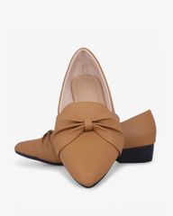 Giày Cao Gót Hạnh Dung Bảng Nơ To HD29182AY