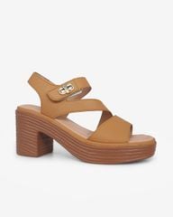 Sandal Cao Gót Hạnh Dung Quai Ngang Bản Chéo HD29187AY